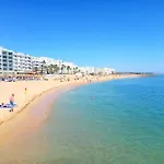 Mira Atlantico 13- Terraco Com Vista Mar E Cidade, Wifi, 80mt Lejlighed Quarteira