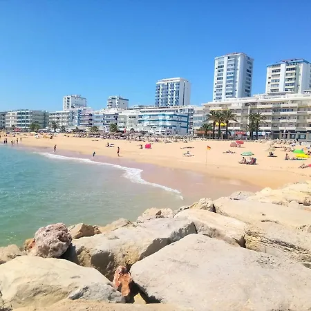 Mira Atlântico 13- Terraço Com Vista Mar E Cidade, Wifi, 80mt * Quarteira