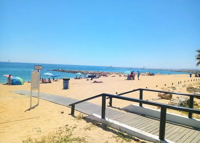 Mira Atlantico 13- Terraco Com Vista Mar E Cidade, Wifi, 80mt * Quarteira